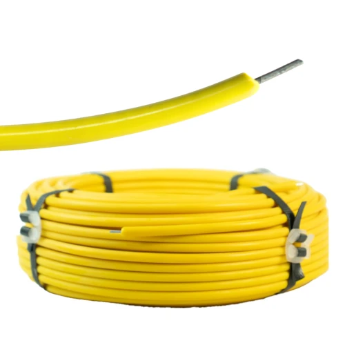Cabo Subterrâneo Reforçado 1,65 mm Amarelo 50m Galvanizado