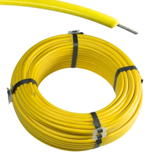 Cabo Subterrâneo 2,11 mm Reforçado Amarelo 50 MTs Galvanizado