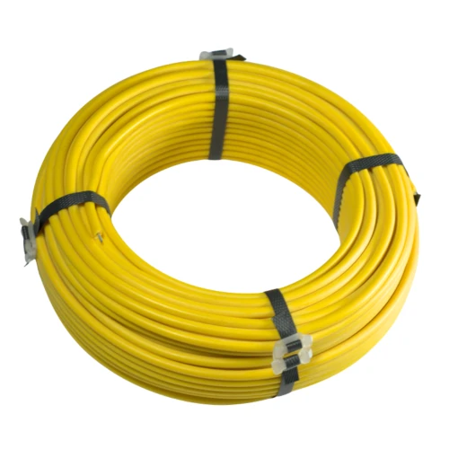 Cabo Subterrâneo 2,11 mm Reforçado Amarelo 50 MTs Galvanizado