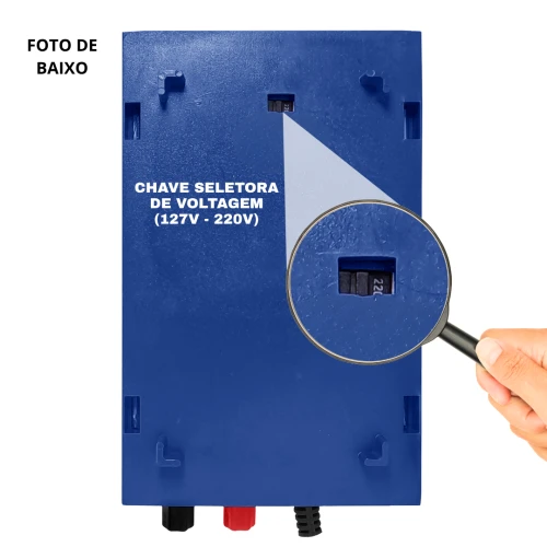 Eletrificador de Cerca Rural FK25-CDF - 5,1J - 120 Km