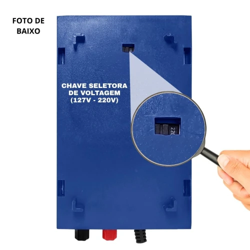 Eletrificador de Cerca Rural FK25-CF - 5,1J - 120 Km