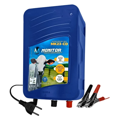 Eletrificador de Cerca Rural MK23-CD - Bateria ou Bivolt