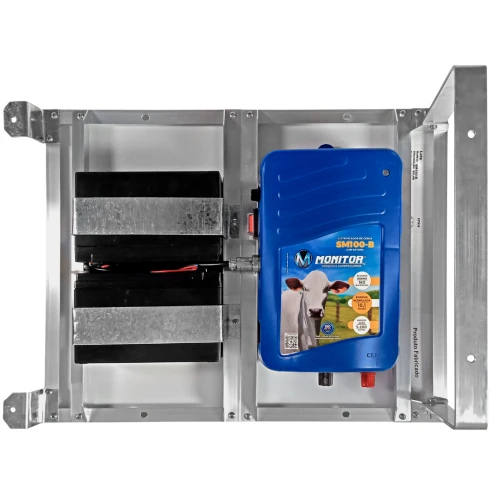 Eletrificador de Cerca Rural Painel Solar e Bateria SM100-B