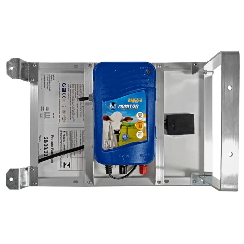 Eletrificador de Cerca Rural c/ Painel Solar SM140-S  220 Km
