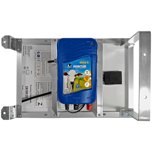 Eletrificador de Cerca Rural c/ Painel Solar SM40-S 40 Km