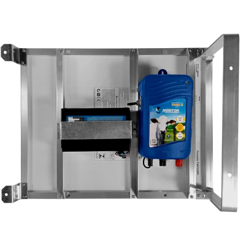 Eletrificador de Cerca Rural c/ Painel Solar SM90-B Bateria