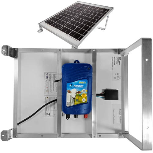 Eletrificador de Cerca Rural c/ Painel Solar SM90-S 100 Km