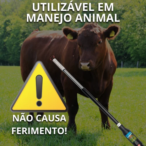 Ferrão Eletrônico com Mola Monitor - Manejo Animal