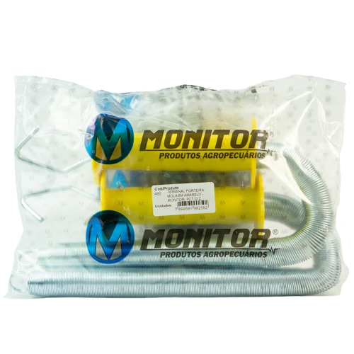 2un Terminal para Porteira - manopla c/ Mola Externa de 6m