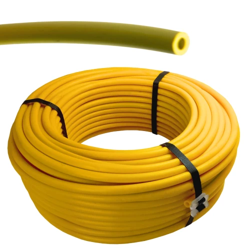 Tubo Isolador 3/8 Rolo c/ 50m Proteção Contra Raios Amarelo