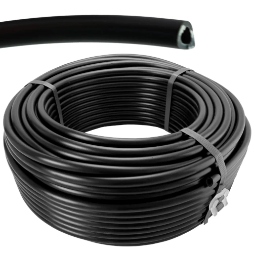 Tubo Isolador 3/8 Rolo c/ 50m Proteção Contra Raios Preto