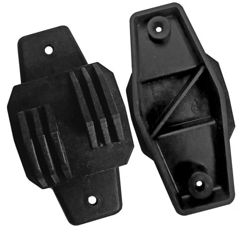 50un Isolador Tipo W Preto Para Cerca Elétrica Monitor